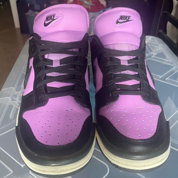 Nike Dunk Twist Women's Fuscia and Black Sneakers - Picture 1 of 8